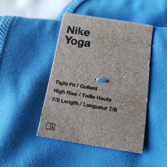 NWT -  Nike Yoga Women's Plus High-Waisted 7/8 Dri-Fit Leggings – Size 3X - Picture 6 of 8